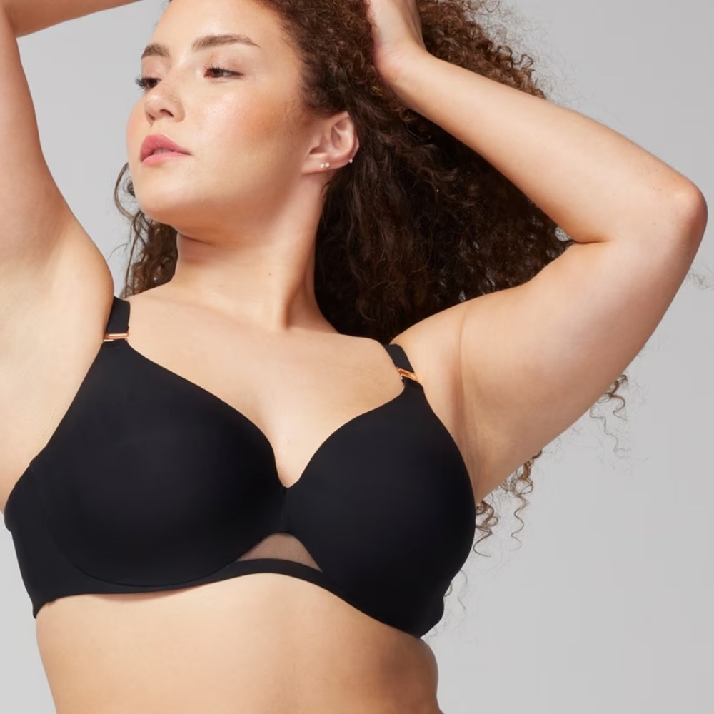 NWT Soma Bodify Perfect Coverage Bra 42C Black